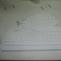 Резка логотипа из ПВХ Резка логотипа из ПВХ